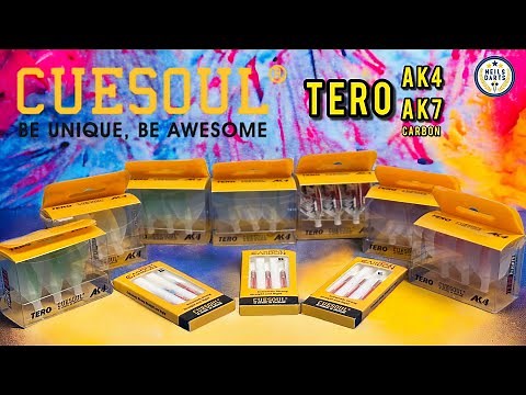 Cuesoul Carbon AK7 Stems and TERO AK4 Flights