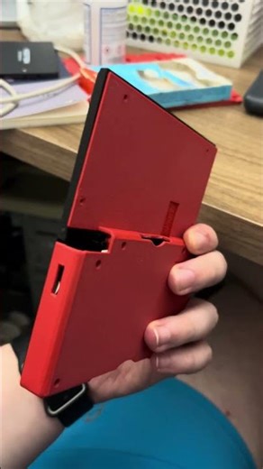 Complete 3D printed case shell Nintendo ds lite! #bambulab #3dprinted #gaming #nintendo