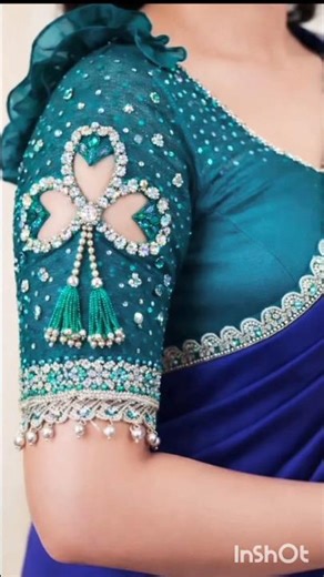 Very beautiful blouse design wedding design baju ke design beautiful ki design Neck designs 😍