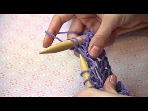 How to Backstitch in Knitting : Knitting Tips & Techniques
