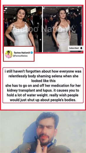 People Body-Shamed Selena Gomez — Knowing What She Was Going Through 💔