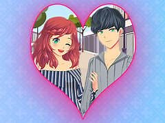 Game Romantic Anime Couples Dress Up Game online. Play for free