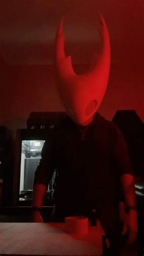 THE Hollow Knight Cosplay Mask! #shorts