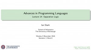 Separation Logic