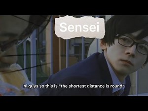 The shortest distance is round comment