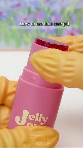 How to use lens case pt1 #diy #highlighter#short#makeuprepair#grwm#satisfying#asmr#fyp