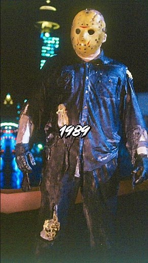 Evolution Of Jason Voorhees In The Movies | #shorts
