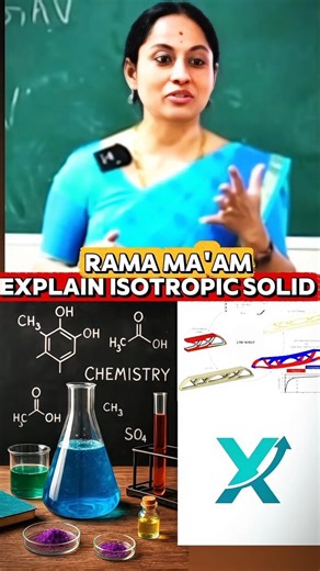 Isotropic vs Anisotropic in 60 Seconds 🔥 | Rama Ma’am. #trending #motivation #upsc #viral #shorts