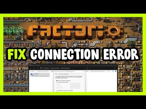 How to FIX Factorio Connection / Server Error!