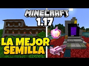 👉La MEJOR Semilla para Minecraft Bedrock 1.17 🔥 XBOX, Playstation, Nintendo, Pocket Edition !! 2021