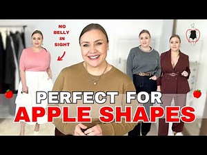 5 MUST HAVE PIECES EVERY APPLE SHAPE NEED in their wardrobe!