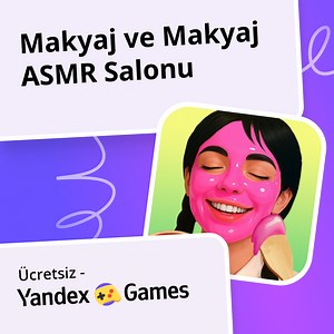 Makyaj ve Makyaj ASMR Salonu - oynayın Yandex Games üzerinde ücretsiz çevrimiçi