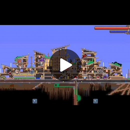 Exploring a Master Mode House in Terraria