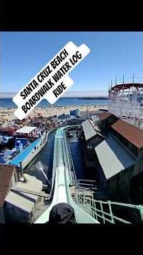 Water Log Ride at Santa Cruz Beach Boardwalk