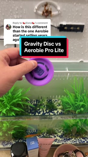 Replying to @🍉Diana🍉 ours was first! WHAT’S NEXT? Ps…don’t mind my super short fingernails 😂 but what other questions do ya’ll have? In this video we explain some key differences between the Gravity Disc mini frisbee and the Aerobie Pro-Lites. #gravitydisc #minifrisbee