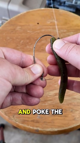 How to Texas rig a worm or creature bait