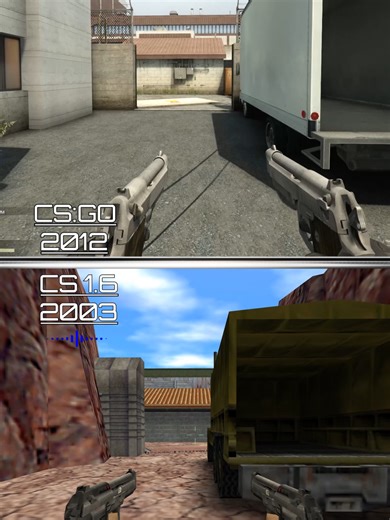 Evolution of Nuke in Counter-Strike Series