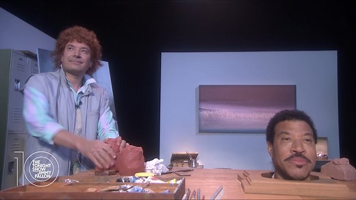 Jimmy performs a haunting duet of the song "Hello" with Lionel Richie! #Tonight10 #FallonFlashback | The Tonight Show Starring Jimmy Fallon