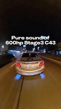 Pure sound of 600HP Stage3 C43 AMG #c43 #c43amg