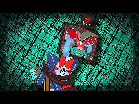 VOXFLIX AND CHILL - ALASTOR VS VOX (Hazbin Hotel Comic Dub)