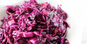 German Red Cabbage Salad - All Tastes German