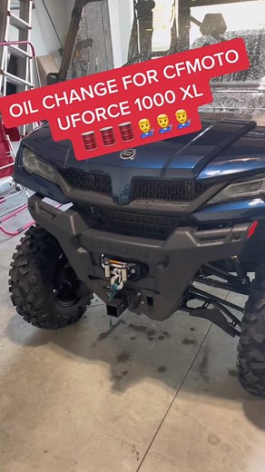 Oil Change Guide for CF Moto UForce 1000 XL