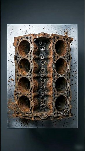 Engine Block Restoration #enginerestoration