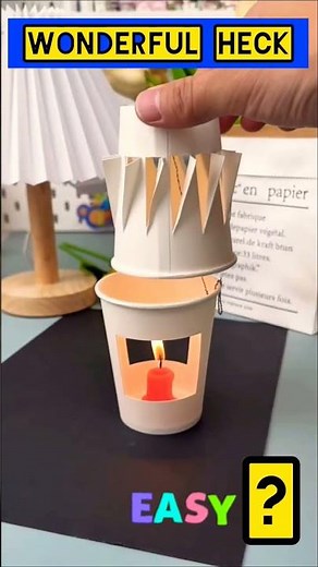 ♻️ Best Out of Waste! Make a Beautiful Light at Home। Creative Recycling Idea।