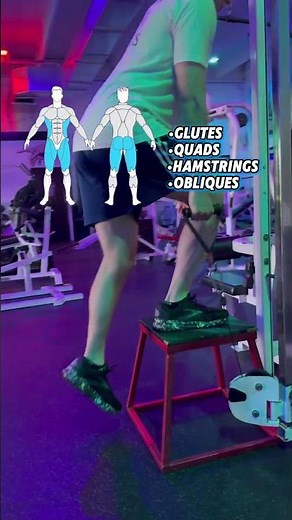 🚀 Cable Step-Up Tutorial – Build Stronger Glutes & Quads! 🔥