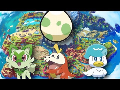 How to get Sprigatito , Fuecoco and Quaxly Egg on Scarlet and Violet