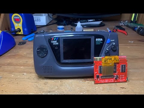 Game Gear screen enhancements! Upgrade your Sega Game Gear with the McWill LCD mod!