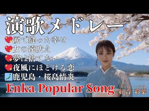 💖【AI Enka Masterpieces】💖 🎵Happiness Sewn with Tears & Others | 5 Soul-Stirring Songs💖