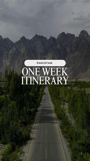 7.9K views · 43 reactions | ONE WEEK PAKISTAN ITINERARY This was a...