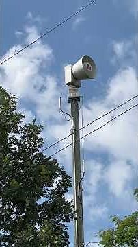 2001 tornado siren test ￼pt 9