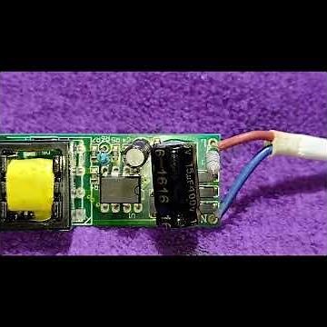 como arreglar un balastro de lámpara leds