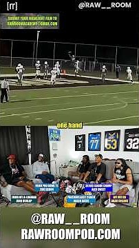 LOL NFL Vets Get HYPE For CRAZY CATCHES & HUGE HITS On Recruit Highlights: DAMAR OLDS #nfl #shorts