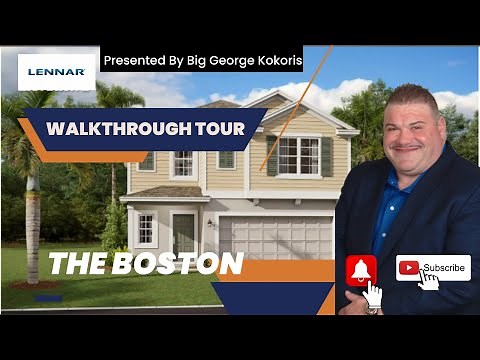 The Lennar Boston Model Walkthrough Tour Video In Polk County