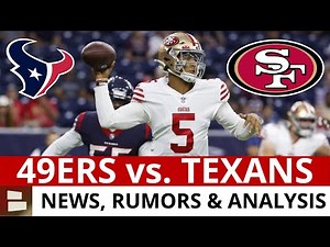 49ers News After LOSS vs. Texans: Trey Lance Struggles, OL MAJOR Concern, Jimmie Ward Injury Update