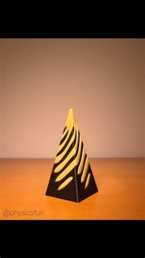 38K views · 290 reactions | Vortex Pyramid Fidget: a four sided...