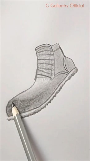 Boots Drawing #shorts #easydrawing #howtodraw #viral #trending #art #artwork #boots