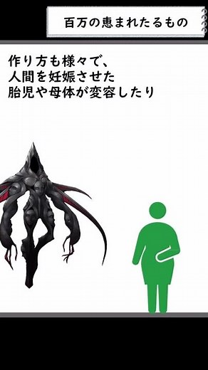 【クトゥルフ神話】解説：百万の恵まれたるもの #shorts