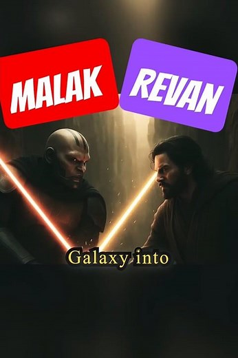 Revan vs Malak The First Crack in a Friendship | Star Wars Cinematic Short #starwars #revan #jedi