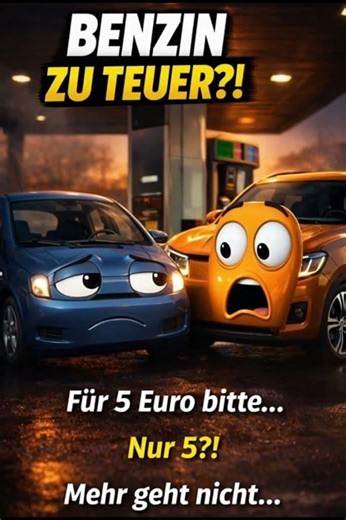 BENZIN IST ZU TEUER… 😳