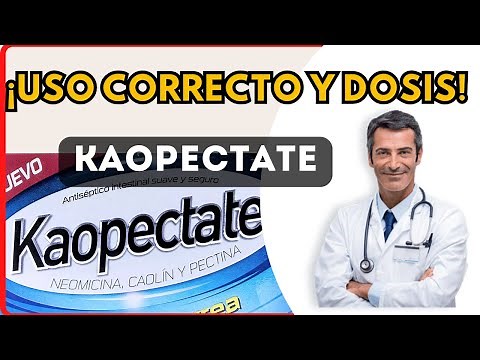 💊 KAOPECTATE (DOSE) 🤷‍♂️what it is for and HOW to take it (Side Effects).