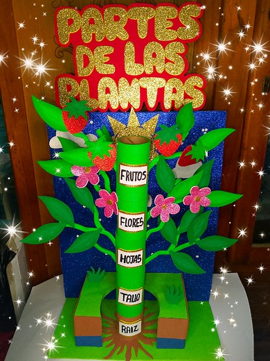 ✨🌱 Maqueta de las Partes de las Plantas 🌱✨ 📍 Carúpano, Edo. Sucre ✍️ 0416-0840341 #partesdelasplantas #maqueta #maquetas #maquetascreativas #fruto #tallo #raiz #hoja #flor #recursoseducativos #recursospedagógicos #inspiraciones #carupano #creacionesisa