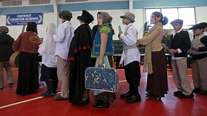 Students learn about Ellis Island by living the journey
