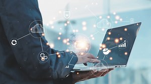 Download Digital transformation technology strategy, IoT, internet of things. transformation of ideas and the adoption of technology in business in the digital age, enhancing global business capabilities. Ai for free