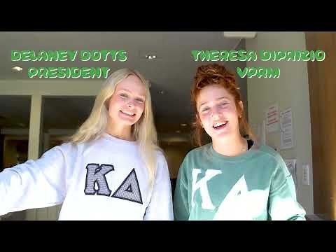 Kappa Delta Sorority - House Tour Video