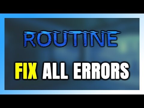 How to FIX ROUTINE All Errors