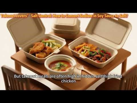 Takeout Lovers’ Salt Control: How to Convert Sodium in Soy Sauce to Salt?